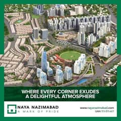 Naya Nazimbad 120sq Plot For Sale