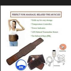 Thermal heat massage belt