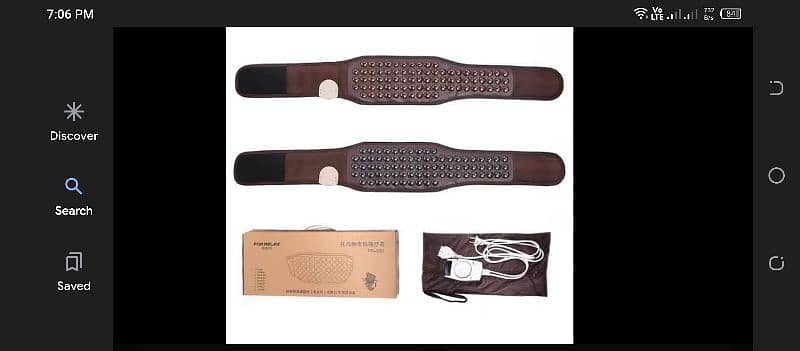 Thermal heat massage belt 2