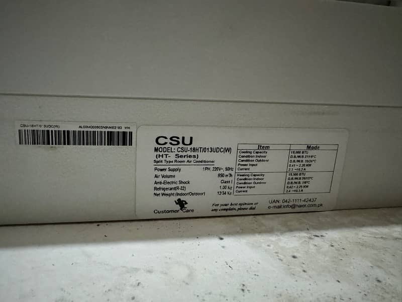 Haier DC Inverter 1.5 ton 1