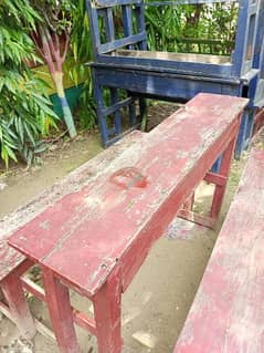 6 big school furniture desk for sale