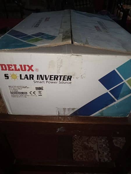 3kv very less used Delux solar inverter for sale 1