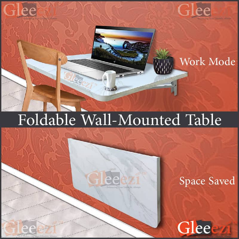 Foldable Table For Dinning, Food,  Laptop, tea, coffee, study, microva 0