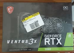 Boxpack New MSI GEFORCE RTX 12GB GDDR6 NVIDIA 3060 VENTUS  3 FAN card