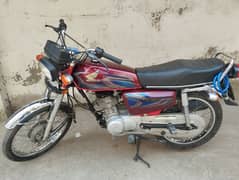 Honda CG-125 Red Colour