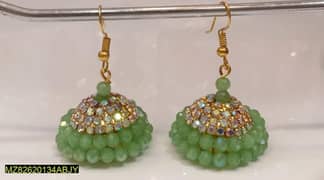 Hyderabadi Design Gold-plated jhumka