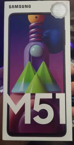 Samsung Galaxy M51 – 8GB/128GB, Black, Brand New Condition