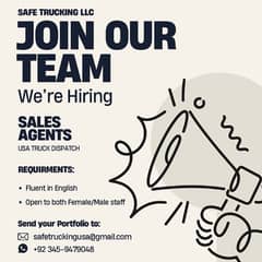 JOIN OUR SALES TEAM