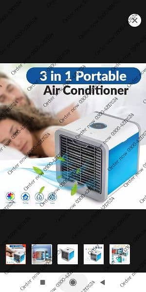 Mini Portable Air Conditioner Arctic Ultra for Cooling Bedroom 0