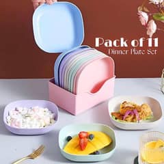 Multicolor Plates Foodgrade