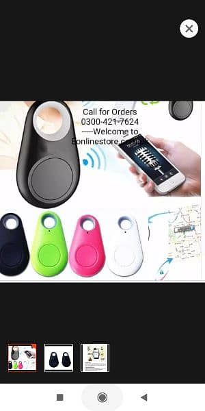 Smart sports Bluetooth Anti Lost Alarm Tag Wireless Child Bag Wa 8