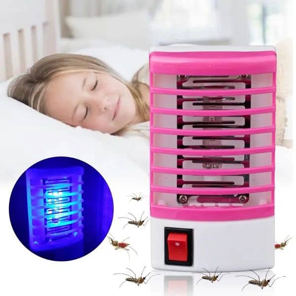 Eliminates home appliance Mosquito Killer LED Light And Flyin 0