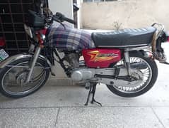 HONDA 125 SINGLE HANDED COMPANY MAINTAINED