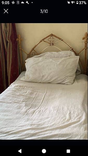 American iron bed set 0