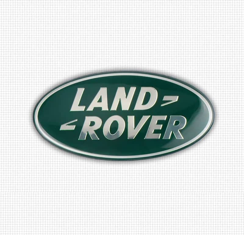 Front Grill Emblem Logo Mono Badge Sticker Range Land Rover Discovery 2