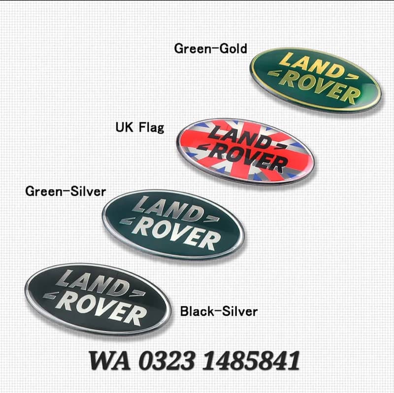 Front Grill Emblem Logo Mono Badge Sticker Range Land Rover Discovery 6