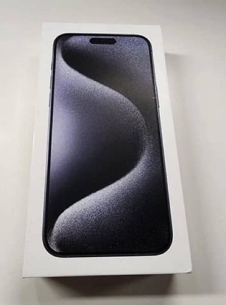 iphone 15 pro max black 256 GB 1