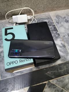 oppo Reno 5 complete box and charger