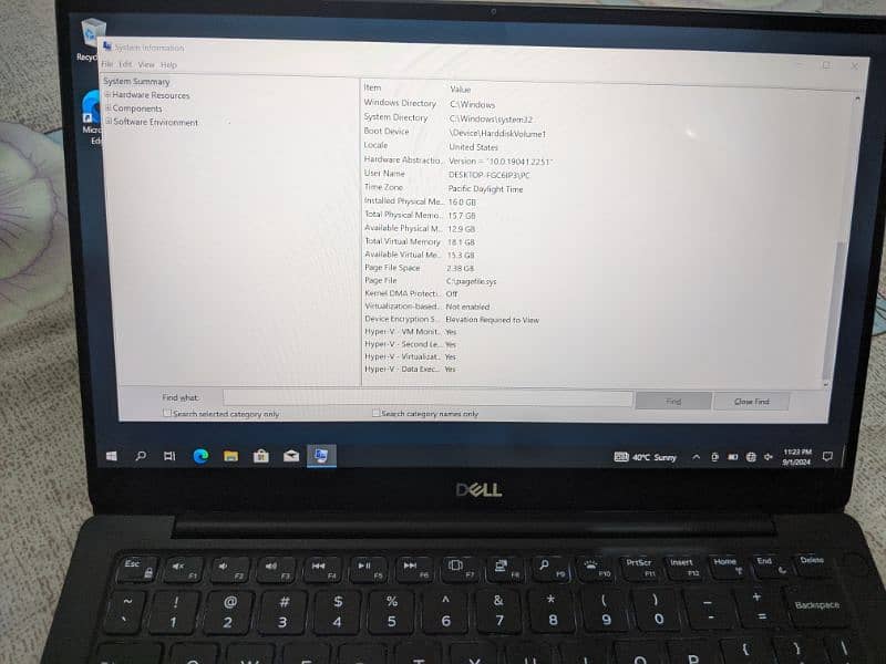 Dell XPS premium Book Core i7 16 GB Ram 512 SSD 5