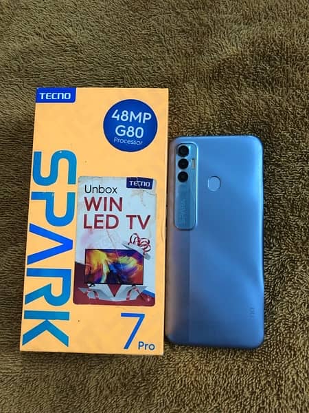 Tecno spark 7pro 4/64 0