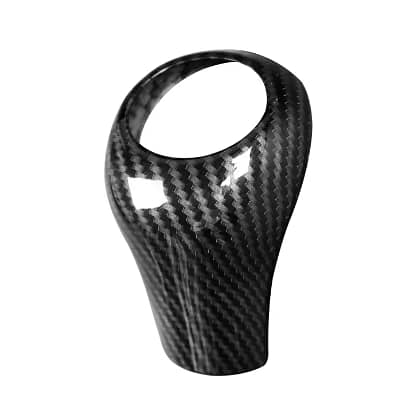 Carbon Fiber Gear Shift Knob Cover C63 W204 W212 A C E G GLS Class 6