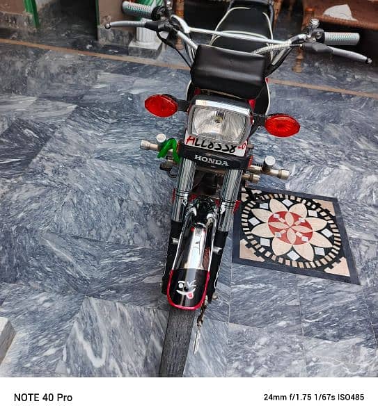 Honda CG 125 2020 model in good condition 2