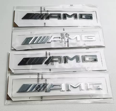 AMG C63 C42 E63 6.3 TURBO Mercedes Benz Audi BMW Trunk Digi Logo 5