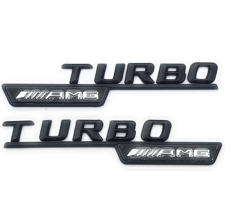 AMG C63 C42 E63 6.3 TURBO Mercedes Benz Audi BMW Trunk Digi Logo 6