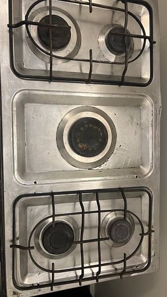 cooking range with 5 burners 2