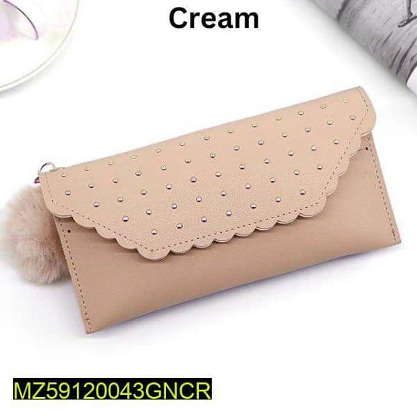 Women pure leather wallet 1