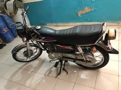 Honda CG-125 Black coular