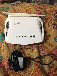 PTCL Router along with adapter in working condition for Sale