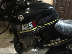 YBR G black colour