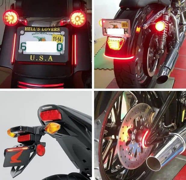 48 LED Motorcycle Back Strip 3