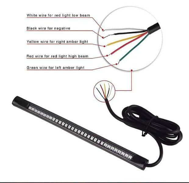 48 LED Motorcycle Back Strip 4