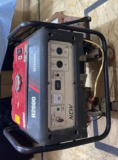 honda h2600 generator self start and kick start