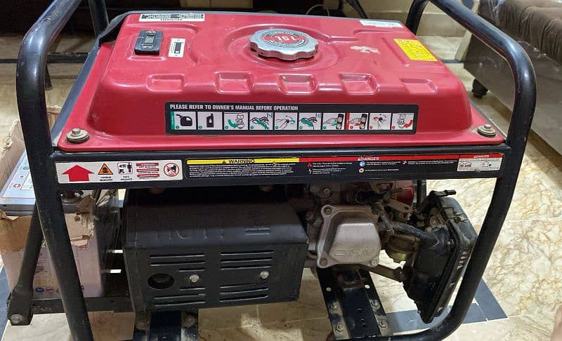 honda h2600 generator self start and kick start 1