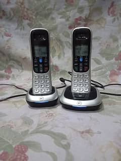 UK imported BT twin cordless phone with intercom new condition