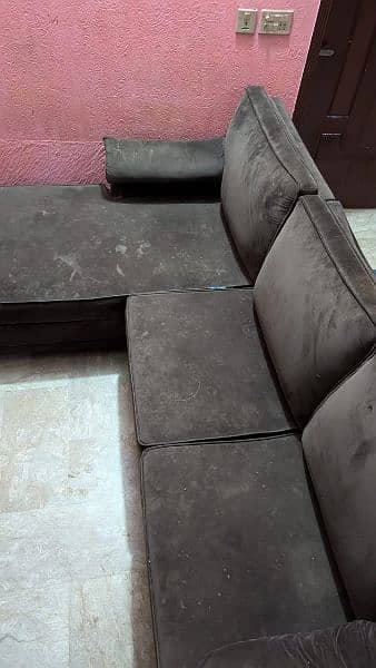 L shap sofa set 3