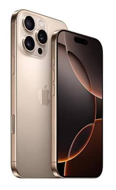 Iphone 16 pro max 256gb Desert Titanium