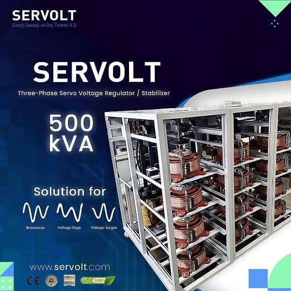 Stabilizer AVR 1MW 2MW 800KVA 500KVA 300KVA 200KVA 100KVA Solar 0