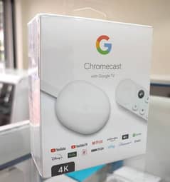 Google Chromecast with Google TV 4K Brand New