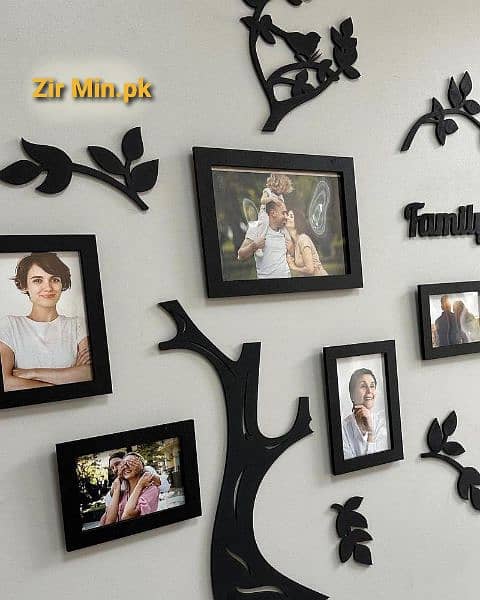 Tree Design Photo Frames For Family 1