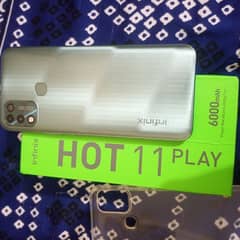 Infinix Hot 11 play 4/64 10/10condition