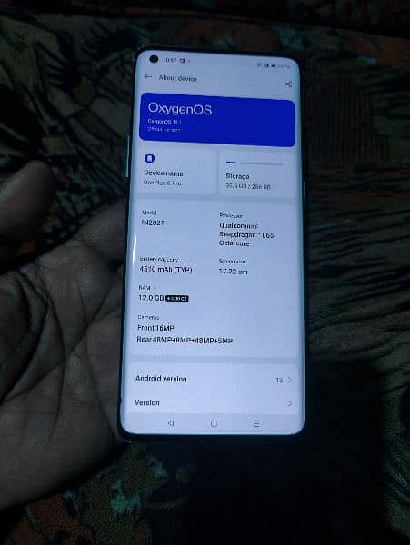 Oneplus 8pro 12gb 256gb global 2