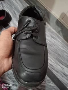 (Bata) black colour school shoes