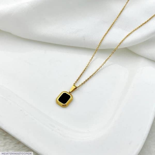 plain zircon  pendent 2