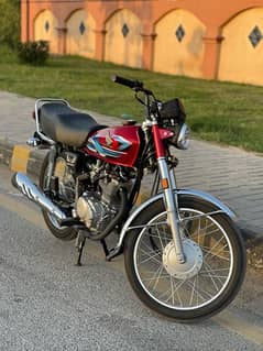 honda 125 7000 driven unregistered