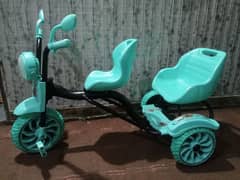 Titan Double Seat Tricycle