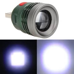 Ultra Bright Light Portable USB Flash light Mini Zoomable 3 Modes